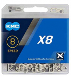 Велосипедная цепь KMC X8 (8 speed)