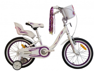 VNC Bike 16" Miss AC білий/фіолетовий