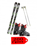 Горные лыжи напрокат 200 грн