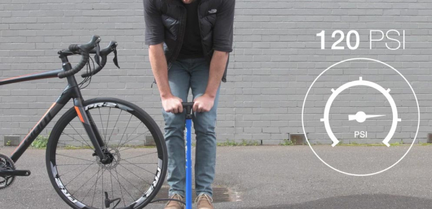 Как накачивать велосипедные колёса?